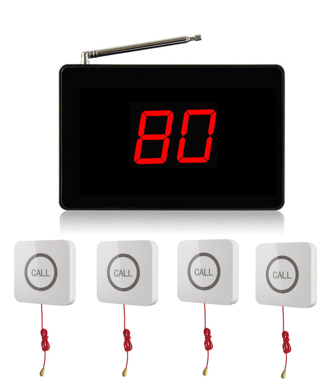 Nurse Call System with Pull Cords & Call Buttons.