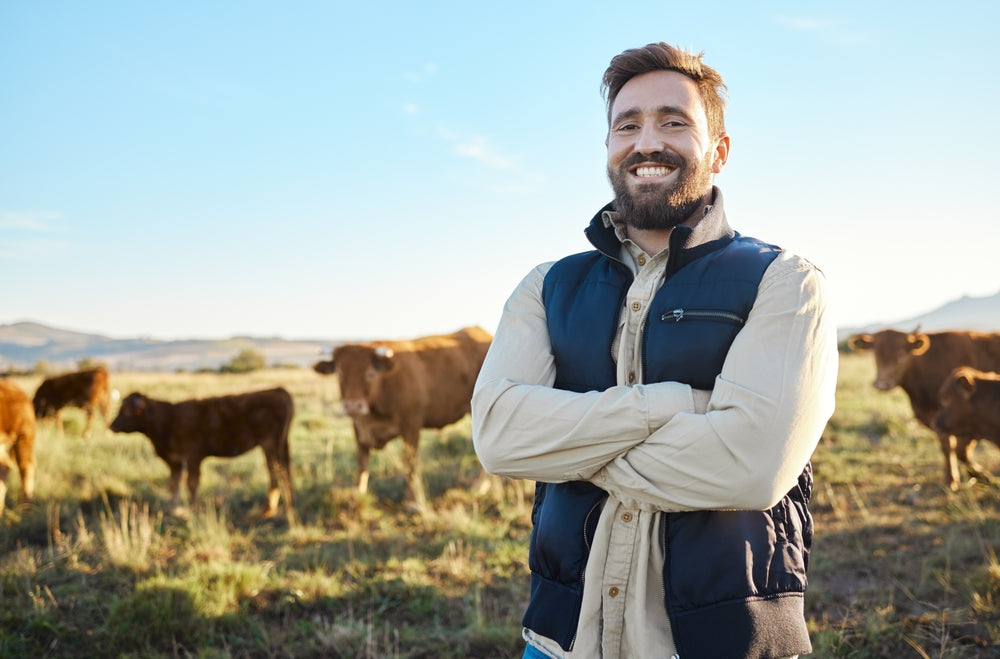 Farm worker alone. Dangers and lone worker alarms