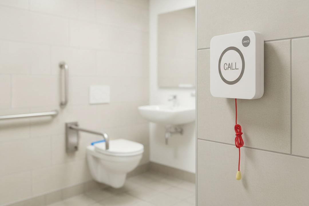 Telecom Pull String Wireless Pull Cord with Cancel | Wireless Pull Cord with Cancel