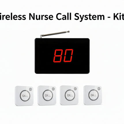 Call Bell System Button Wireless Call Bell System - Kit 3. – Quicksafe Security