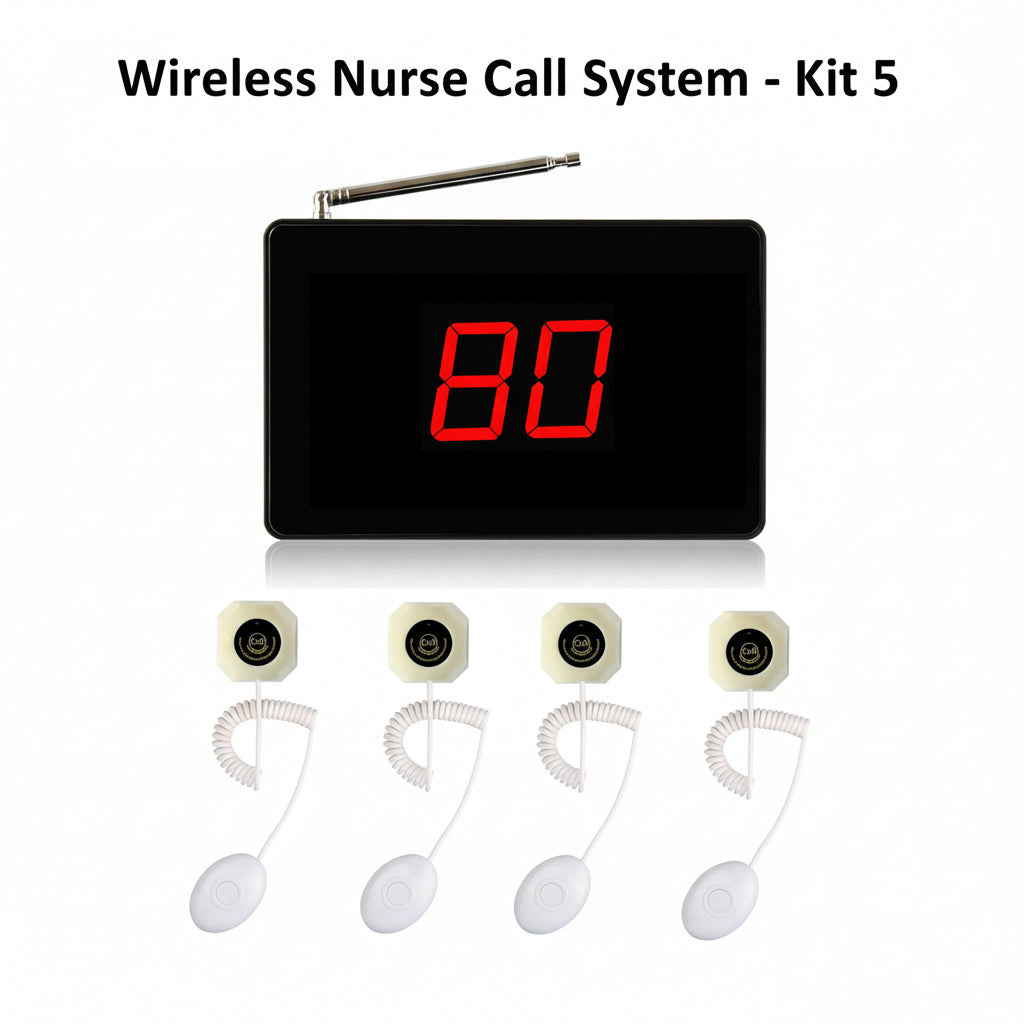 Bedside Call Button Nurse Call System with Bedside Call Buttons - Kit 5. | Nurse Call ...