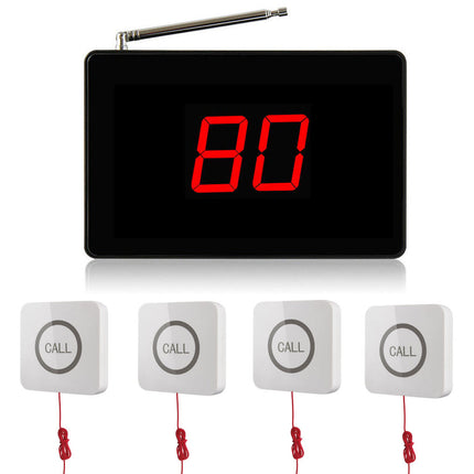 Nurse Call System with Pull Cords & Call Buttons.